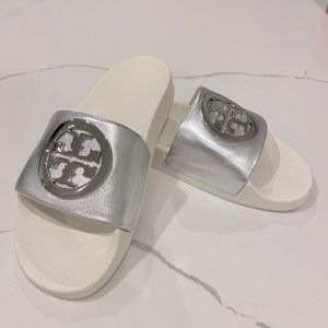 Brand New Tory Burch Lina Pool Slide. Size 7.